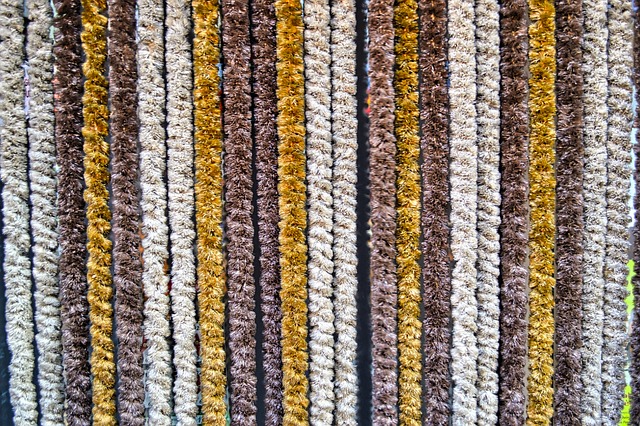 creative sewing studio fabric layout